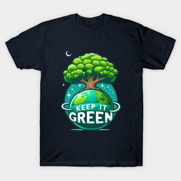 Earth Day 2024 T-Shirt by BukovskyART